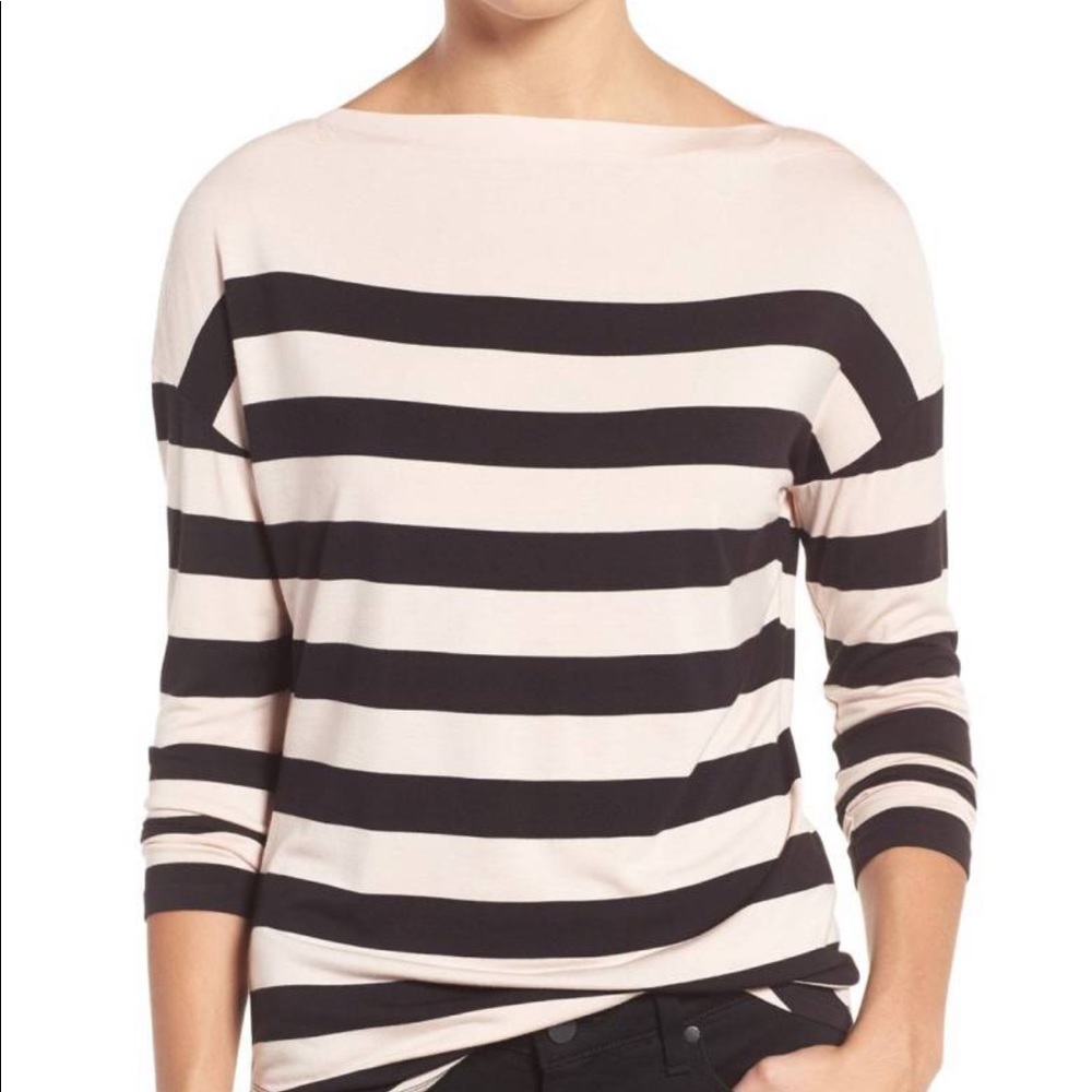 Bateau Neck Top